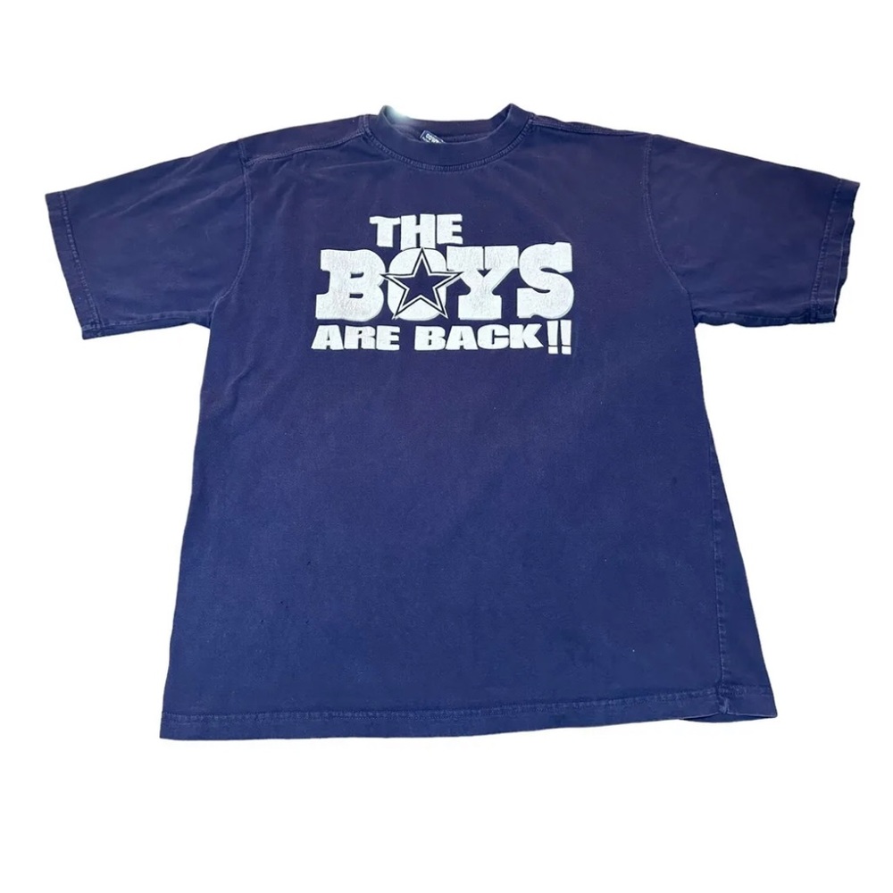 Cowboys Authentic Apparel Men’s Dallas Cowboys Short Sleeve Tee Blue Size Large